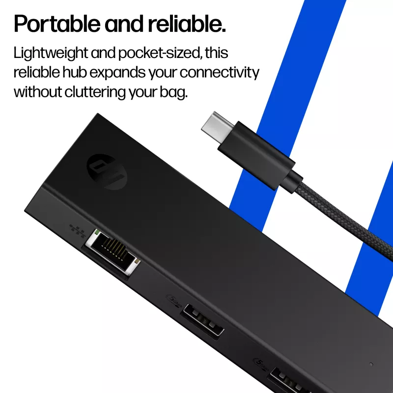 HP kaasaskantav USB-C jaotur, Vietnam, äriklass, Forest Stewardship Council (FSC), 119,6 mm, 39,9 mm, 14,9 mm