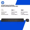 Klaviatuuri ja hiire komplekt HP 495C — täissuuruses juhtmevaba klaviatuur, mitme seadmega hiir, USB/RF/Bluetooth, must