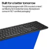 HP 495K mitme seadmega kaherežiimiline klaviatuur, täissuuruses (100%), juhtmevaba, USB + Bluetooth, must