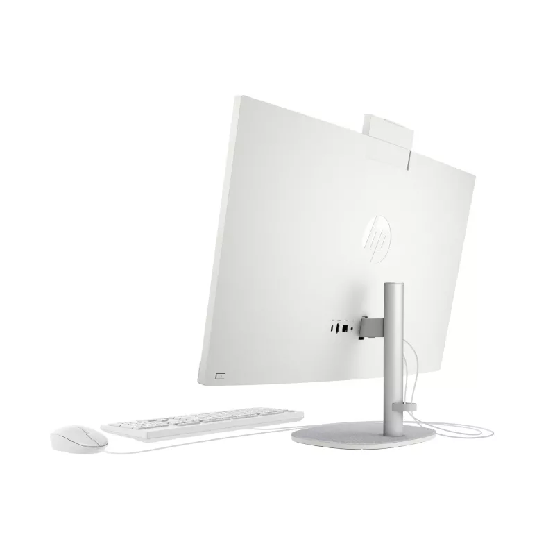 HP All-in-One 27-cr0048na Intel® Core™ i7 i7-1355U 68.6 cm (27-tolline) 1920 x 1080 pikslit All-in-One PC 8 GB DDR4-SDRAM 1 TB SSD Windows 11 Home Wi-Fi 6 (802.11ax) Valge