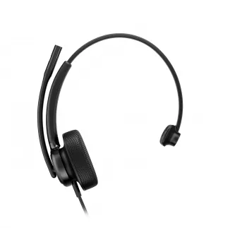 HP Poly Mission 415 Monaural USB Wired Headset (Bulk), 99 g, Must