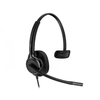 HP Poly Mission 415 Monaural USB Wired Headset (Bulk), 99 g, Must