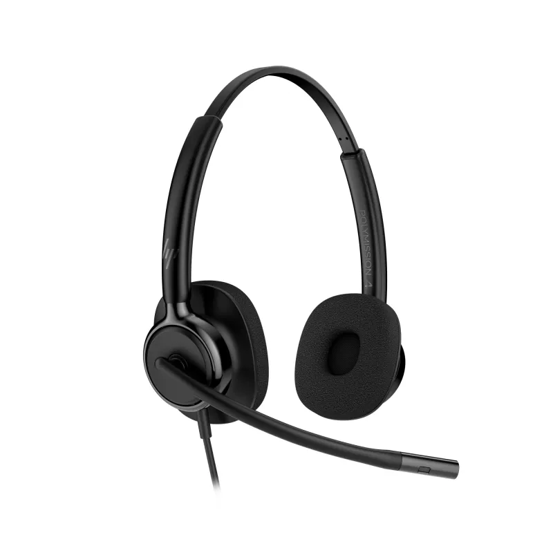 Juhtmega stereopeakomplekt HP POLY Mission 425 Classic, USB-ühendus, 126 g