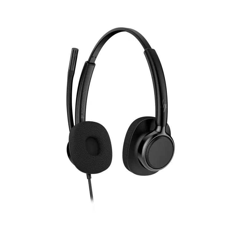 Juhtmega stereopeakomplekt HP POLY Mission 425 Classic, USB-ühendus, 126 g