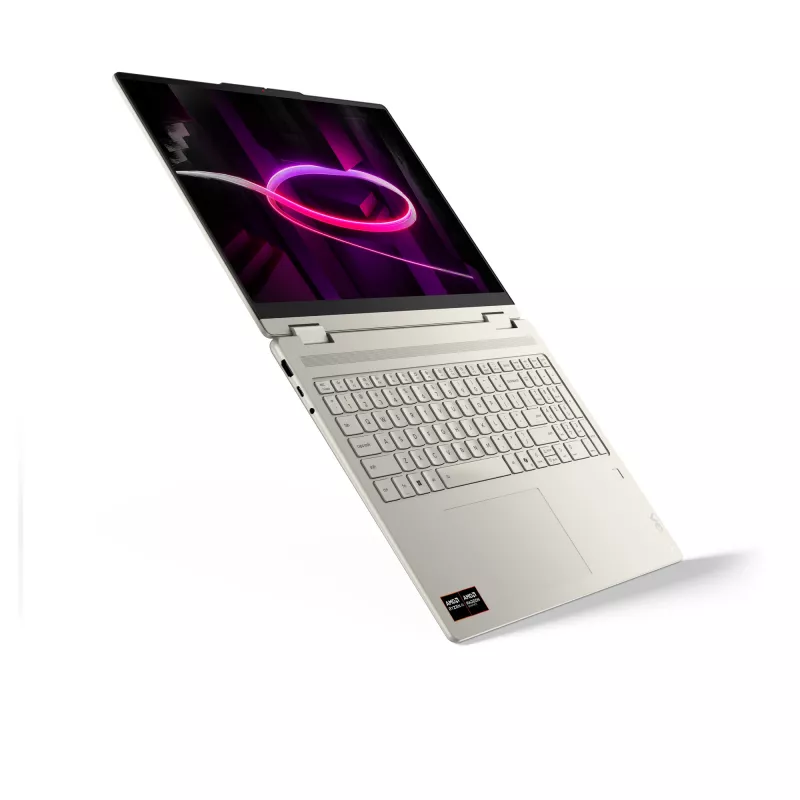 Lenovo Yoga 7 2-in-1 16AGP11 Copilot+ PC AMD Ryzen™ AI 7 445 Hybrid (2-in-1) 40.6 cm (16 tolli) puutetundlik WQXGA+ 32 GB LPDDR5x-SDRAM 1 TB SSD Wi-Fi 7 (802.11be) Windows 11 Home Saksa Seashell (värvus)