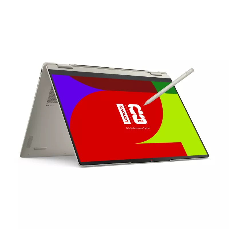 Lenovo Yoga 7 2-in-1 16AGP11 Copilot+ PC AMD Ryzen™ AI 7 445 Hybrid (2-in-1) 40.6 cm (16 tolli) puutetundlik WQXGA+ 32 GB LPDDR5x-SDRAM 1 TB SSD Wi-Fi 7 (802.11be) Windows 11 Home Saksa Seashell (värvus)