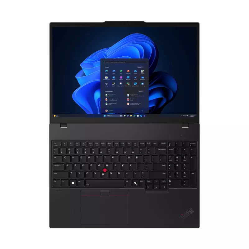 Sülearvuti Lenovo ThinkPad T16 Gen 4 (Intel) — Intel Core Ultra 7 258V, 16-tolline WUXGA, 32 GB RAM, 1 TB SSD, Intel Arc 140V, Windows 11 Pro, must