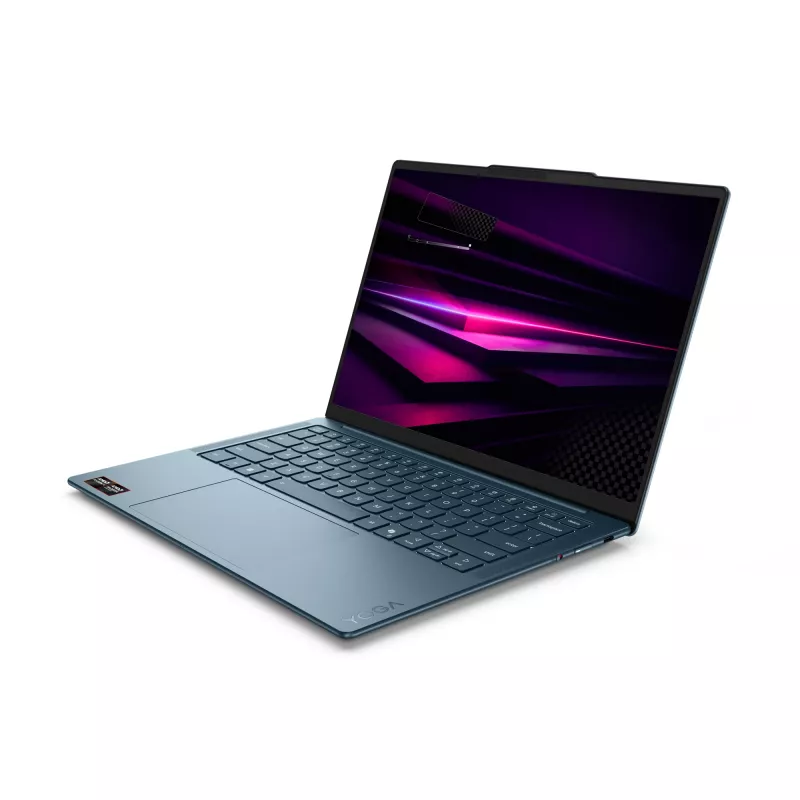 Lenovo Yoga õhuke 7 14AGP11 Copilot+ PC AMD Ryzen™ AI 5 430 sülearvuti 35.6 cm (14 tolli) WUXGA 16 GB 512 GB SSD Wi-Fi 7 (802.11be) Windows 11 Home saksa sinakasroheline