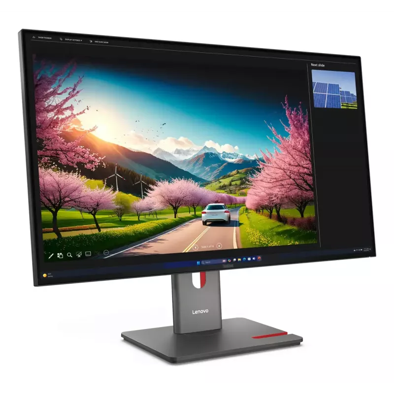 Monitor Lenovo ThinkVision P32UD-40 31.5 tolli 4K UHD (3840×2160) IPS LCD, 6 ms, USB 3.2 Gen 2x2 jaotur, USB-C, VESA, kõrgus reguleeritav