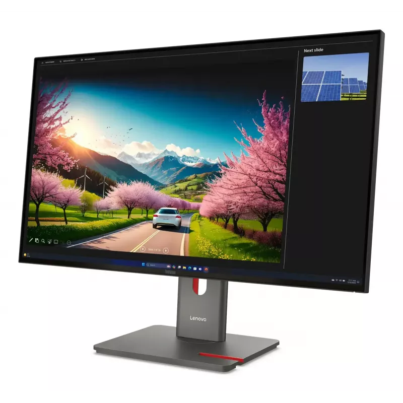 Monitor Lenovo ThinkVision P32UD-40 31.5 tolli 4K UHD (3840×2160) IPS LCD, 6 ms, USB 3.2 Gen 2x2 jaotur, USB-C, VESA, kõrgus reguleeritav