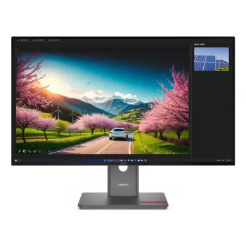Monitor Lenovo ThinkVision P32UD-40 31.5 tolli 4K UHD (3840×2160) IPS LCD, 6 ms, USB 3.2 Gen 2x2 jaotur, USB-C, VESA, kõrgus reguleeritav