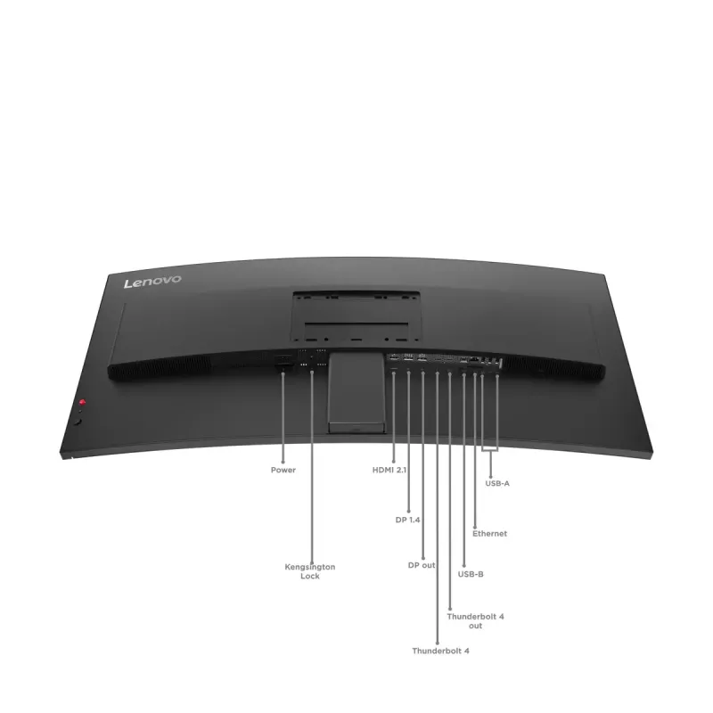 Lenovo ThinkVision P40WD-40 monitor 39,7-tolline WUHD 5120x2160 LCD 21:9 6 ms USB-jaotur kõlarid kõrguse reguleerimine VESA