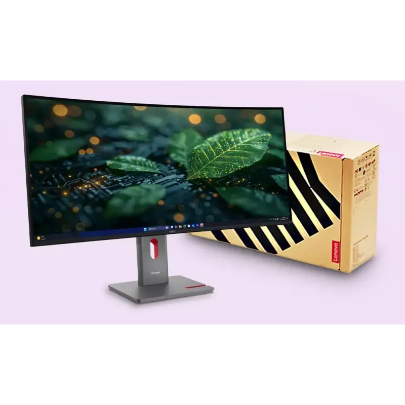 Lenovo ThinkVision P40WD-40 monitor 39,7-tolline WUHD 5120x2160 LCD 21:9 6 ms USB-jaotur kõlarid kõrguse reguleerimine VESA
