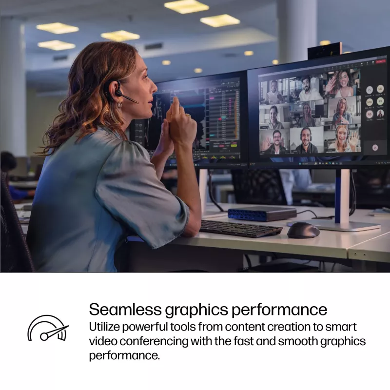 Mini-arvuti HP EliteDesk 8 Mini G1i AI — Intel Core Ultra 7 265T, 16 GB DDR5, 1 TB SSD, Windows 11 Pro, must
