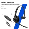 HP Poly Mission 425 Stereo USB juhtmega peakomplekt