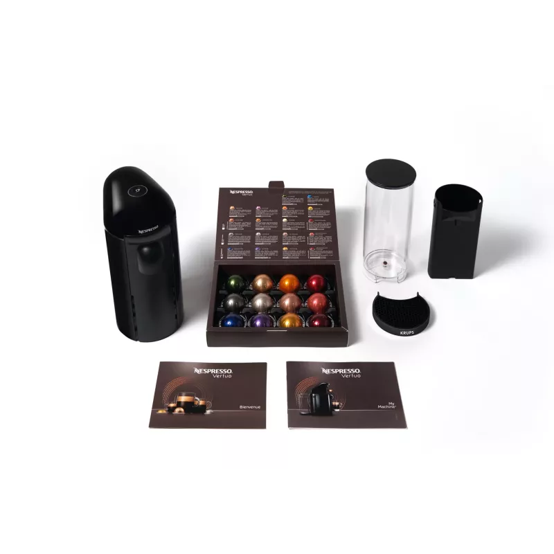 Espresso- ja kohvikapslimasin KRUPS Nespresso Vertuo XN903810 must