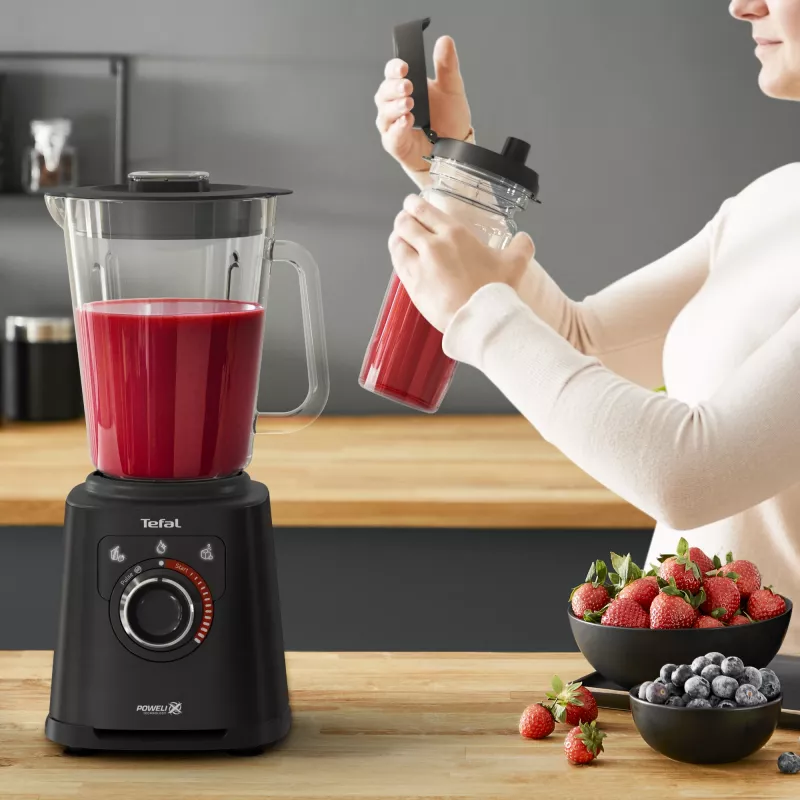 Tefal Perfectmix+ BL87G8 1,5 L lauasegisti 1200 W must
