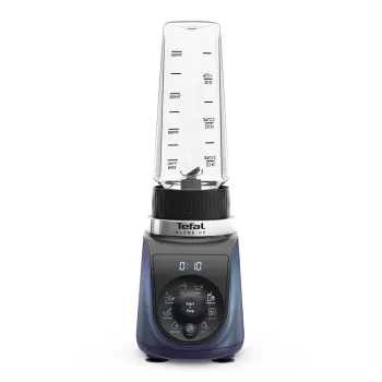 Tefal Blend Up BL19H4F0 blender 0,85 L Lauablender 1000 W Sinine, Läbipaistev