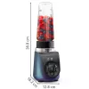 Tefal Blend Up BL19H4F0 blender 0,85 L Lauablender 1000 W Sinine, Läbipaistev