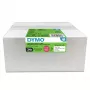 Dymo 2223589 sildirullid — valged paberist sildid 5,4 × 2,5 cm, 500 silti/rull, 12000 silti/pakk, FSC