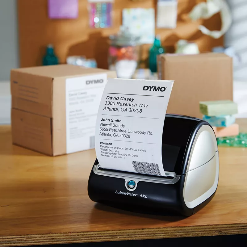 Saatmissildid Dymo LabelWriter eriti suured 104×159 mm isekleepuvad 6 rulli, 1320 silti LabelWriter 4XL/5XL jaoks