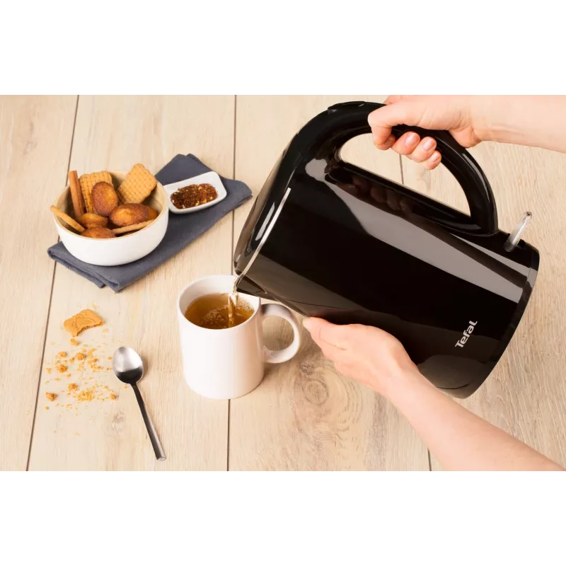 Tefal Safe'Tea KO2608 elektriline veekeetja 1,7 L 1800 W Must