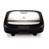 Kontaktgrill Tefal SM193D — lauapealne elektrigrill, must ja roostevaba teras, 1,9 kg