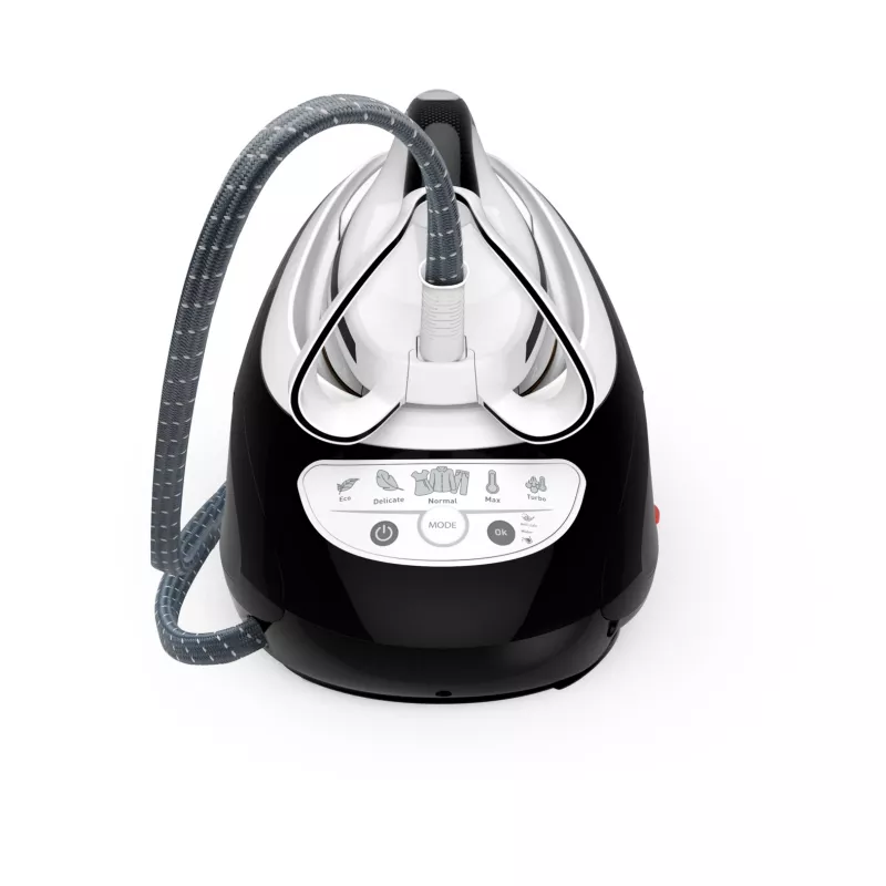 Tefal Pro Express Ultimate GV9550 1,9 L Durilium AirGlide Autoclean tallaplaat Must, Valge