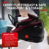 Tefal Pro Express Protect GV9230 2600 W 1,8 L Must, Burgundia