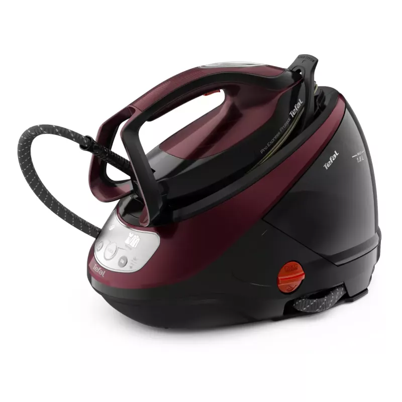 Tefal Pro Express Protect GV9230 2600 W 1,8 L Must, Burgundia