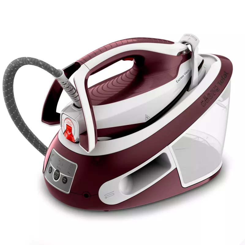 Tefal Express Vision SV8150 2800 W 1,8 L Durilium AirGlide Autoclean tallarauaga punane, valge
