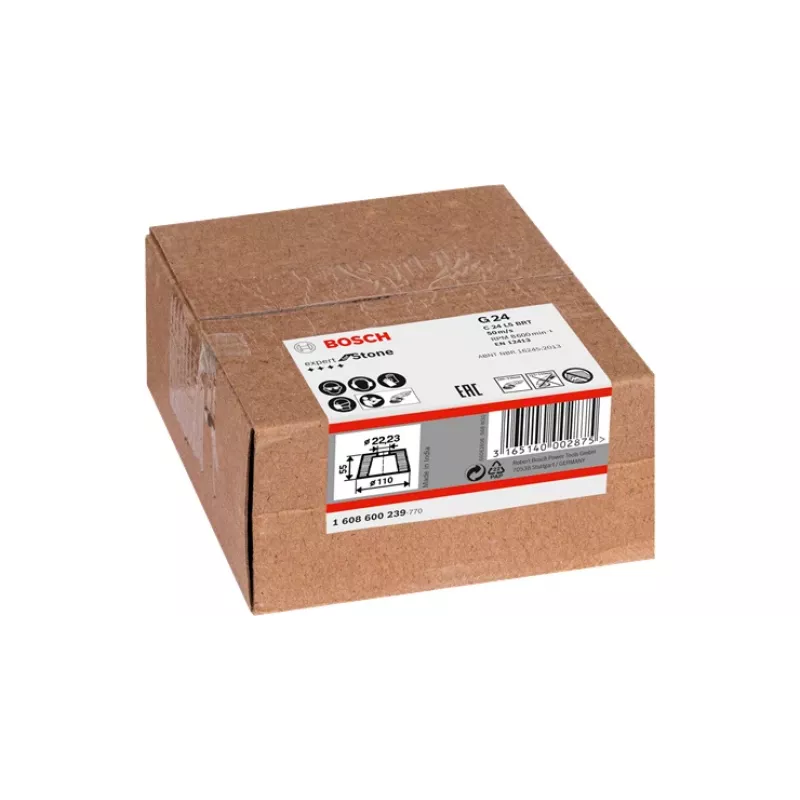 Bosch 1608600239 kooniline lihvkett kivile, 90 x 110 x 55 mm