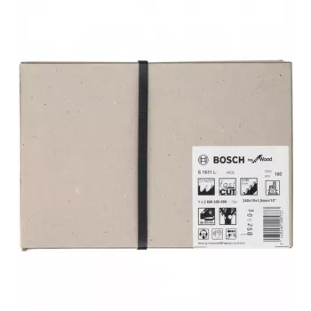 Bosch 2608650698 Sabre saeleht Kõrgsüsinikteras (HCS) 100 tk