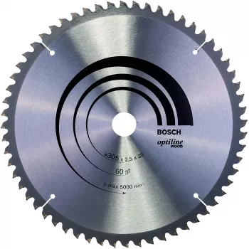 Bosch Optiline puidust ketassaelehed, puit, 30,5 cm, Bosch, 798 g, 1 tk