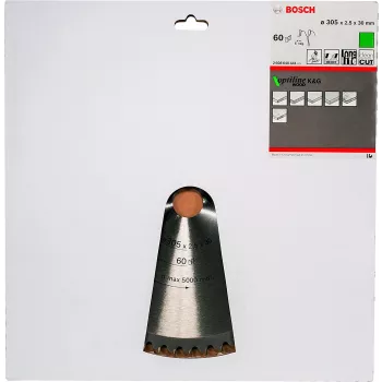 Bosch Optiline puidust ketassaelehed, puit, 30,5 cm, Bosch, 798 g, 1 tk