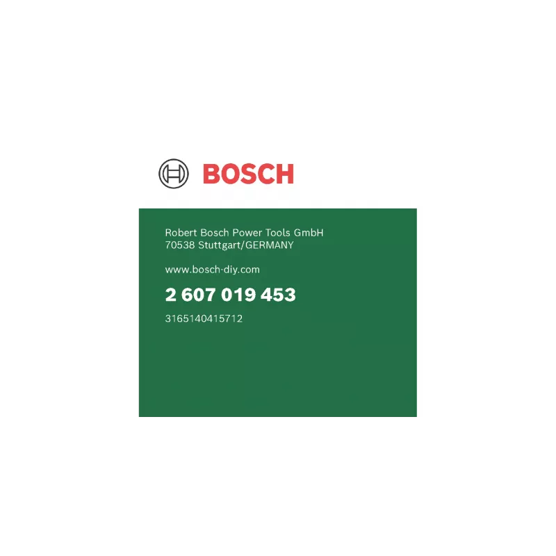 Bosch 2 607 019 453 kruvikeeramisotsak