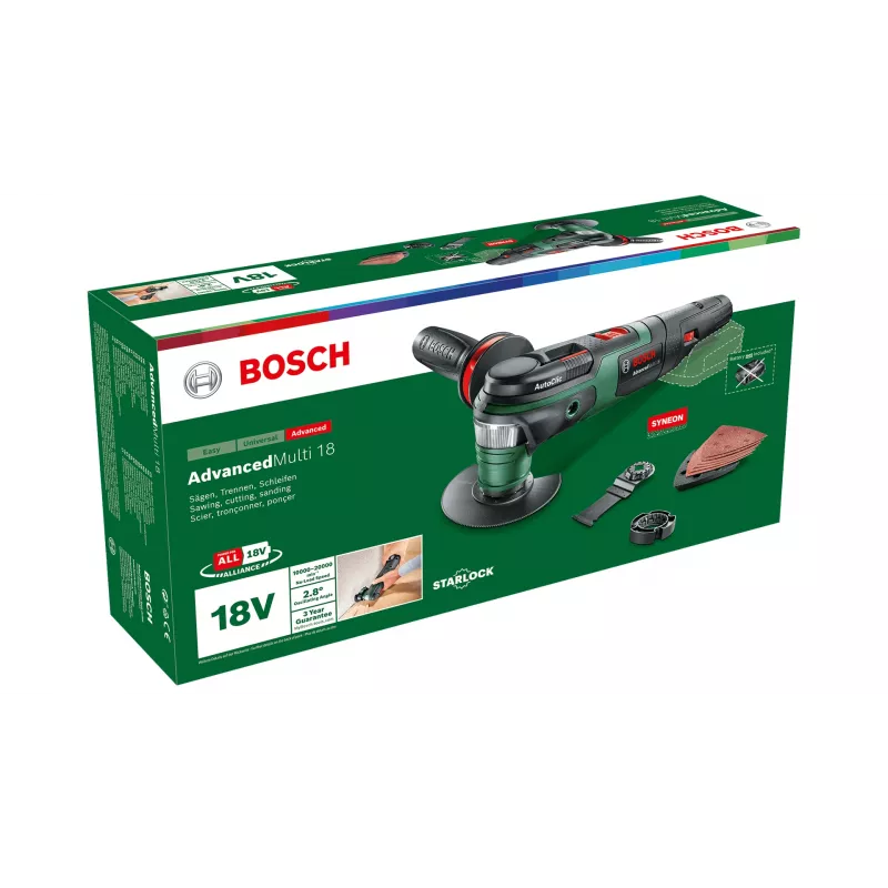 Bosch AdvancedMulti 18 Must, roheline