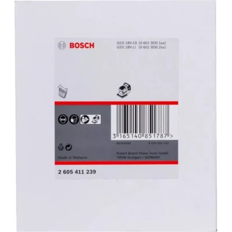 Bosch 2 605 411 239 lihvmasina tarvik 1 tk Filter