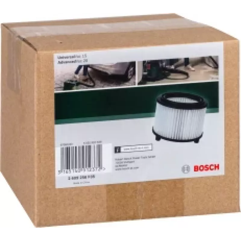 Bosch 2 609 256 F35 tolmuimeja tarvik/varuosa Filter Trummel tolmuimeja