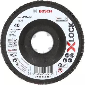 Bosch 2 608 619 197 nurklihvija tarvik Lamellketas