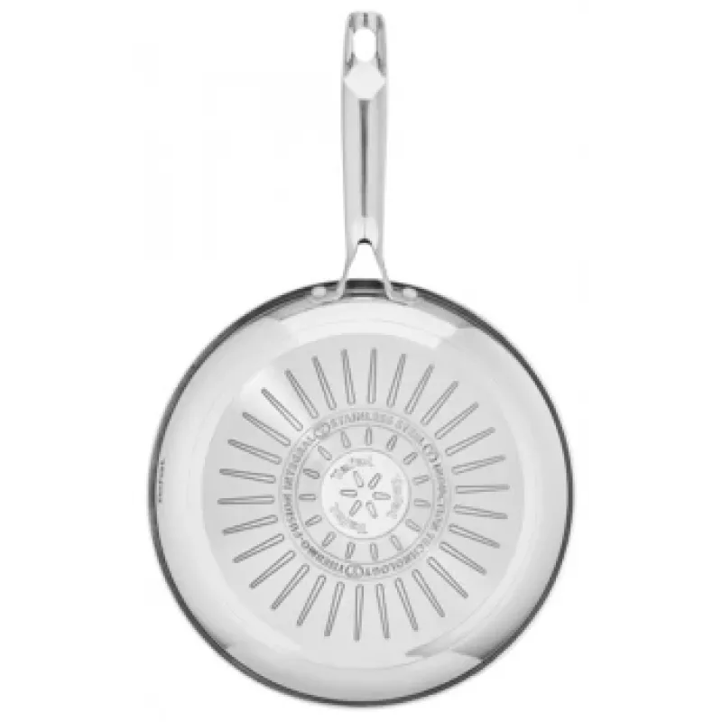 Universaalne pann Tefal DUETTO+ G7320434 24 cm — roostevaba teras, PFOA-vaba, must