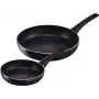 Praepannide komplekt Tefal Generous Cook C27890 — alumiinium, 20 cm ja 28 cm, must, 2 tk