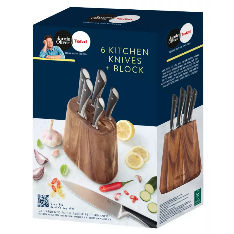 Nugade komplekt Tefal Jamie Oliver K267S7 7 tk roostevabast terasest terad