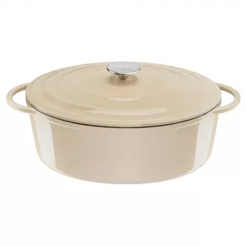 Tefal E25906 ovaalne beež malmist kööginõu, 34 cm diameeter, ovaalne kuju