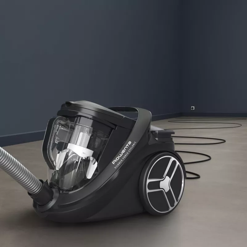 Silindertolmuimeja Rowenta Silence Force RO7935 — 500 W, kotita tsüklontehnoloogiaga, 2,5 L, HEPA, 59 dB
