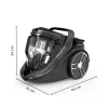 Silindertolmuimeja Rowenta Silence Force RO7935 — 500 W, kotita tsüklontehnoloogiaga, 2,5 L, HEPA, 59 dB