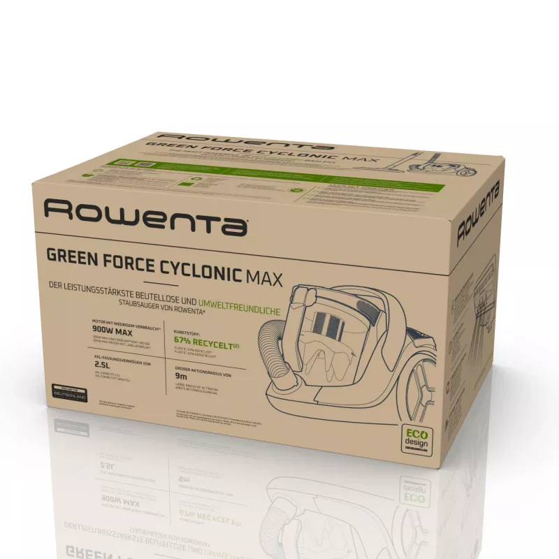Rowenta RO7B12 2,5 L silindertolmuimeja Kuiv 900 W Kotita