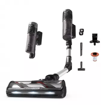 Juhtmeta püsttolmuimeja Rowenta X-Force Flex 13.60 RH9A36WV — 60 min tööaeg, 0,65 L kotita, tsükloniline, lilla