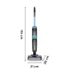 Rowenta X-Clean 2 GZ2271E0 kepptolmuimeja/elektrihari Aku Kuiv&märg Kotita Sinine
