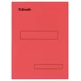 Manilla kaust Esselte 721020 kartongist punane A4